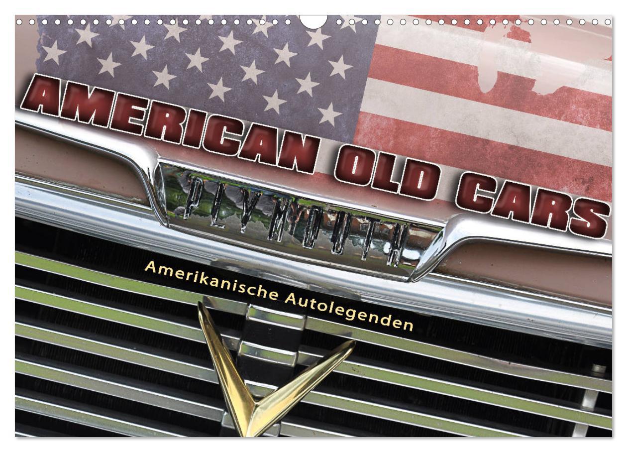 Cover: 9783435447824 | American Old Cars - Amerikanische Autolegenden (Wandkalender 2025...