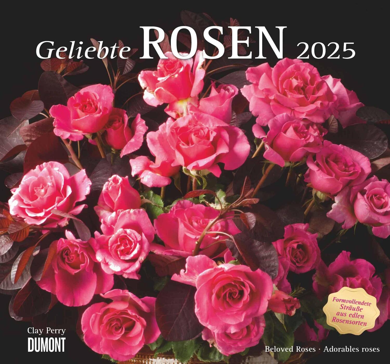 Cover: 4250809653082 | Geliebte Rosen 2025 - DUMONT Wandkalender - mit allen wichtigen...