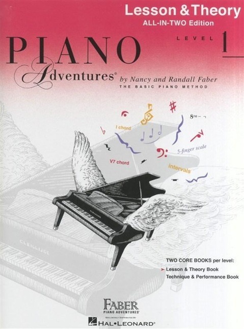 Cover: 9781616776497 | Piano Adventures All-In-Two Level 1 Lesson/Theory | Nancy Faber | Buch