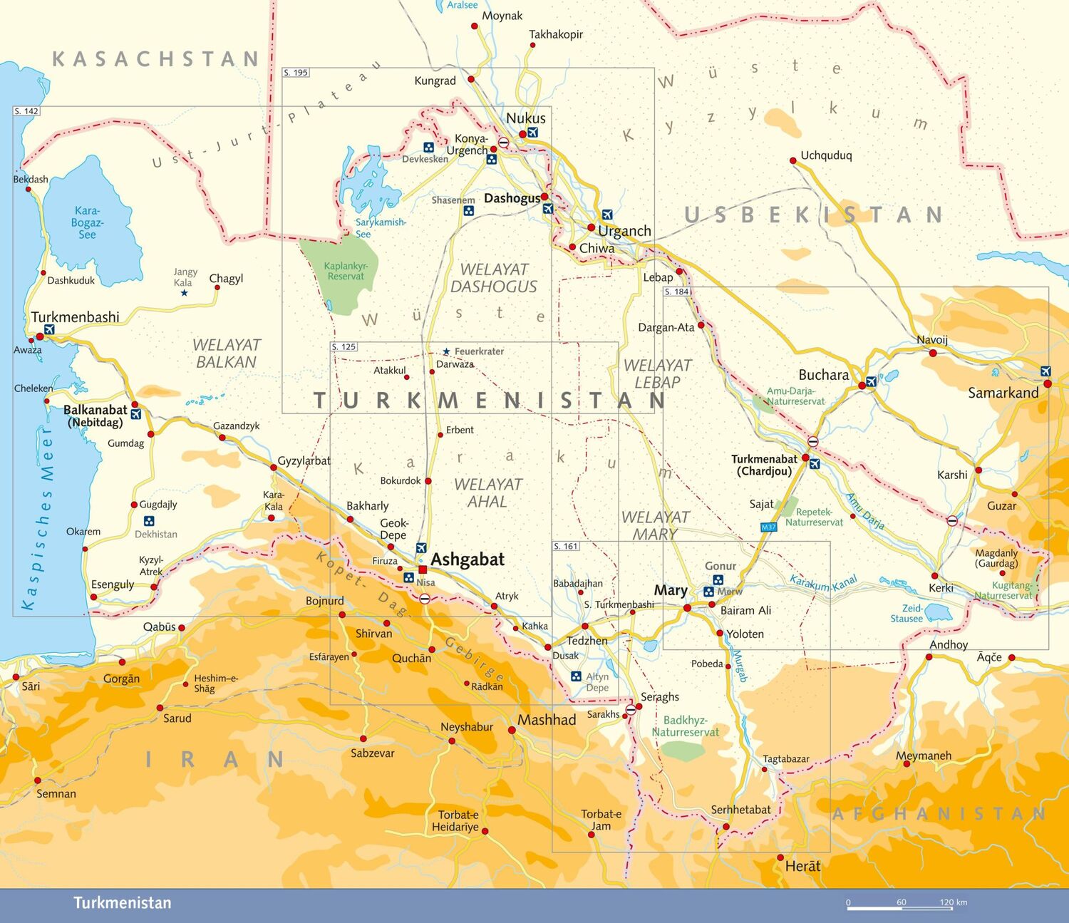 Bild: 9783897944152 | Reiseführer Turkmenistan | Beate Luckow | Taschenbuch | ENGLBR | 2019