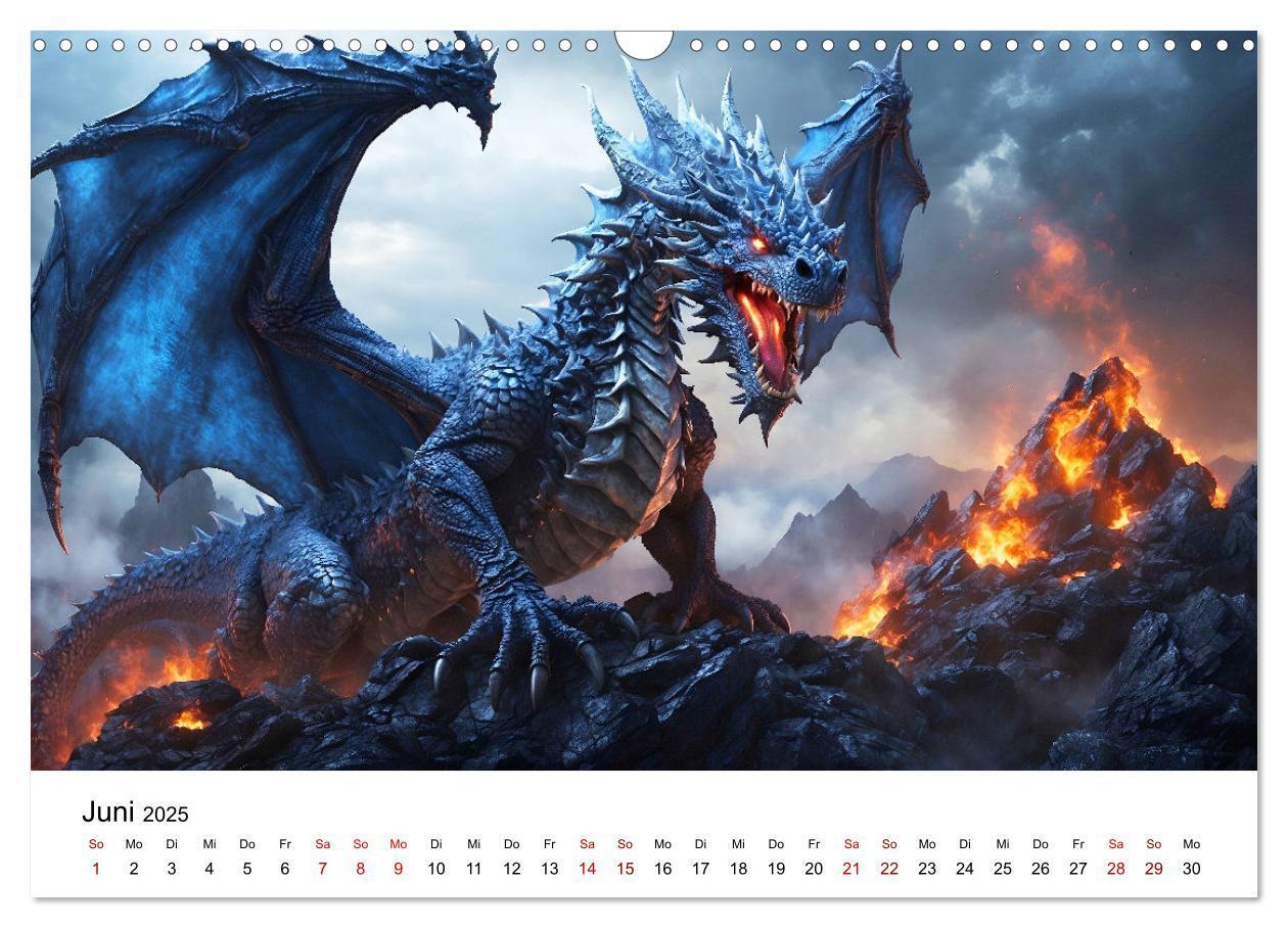 Bild: 9783383805639 | Drachen - Furchterregende und imposante Fabelwesen (Wandkalender...