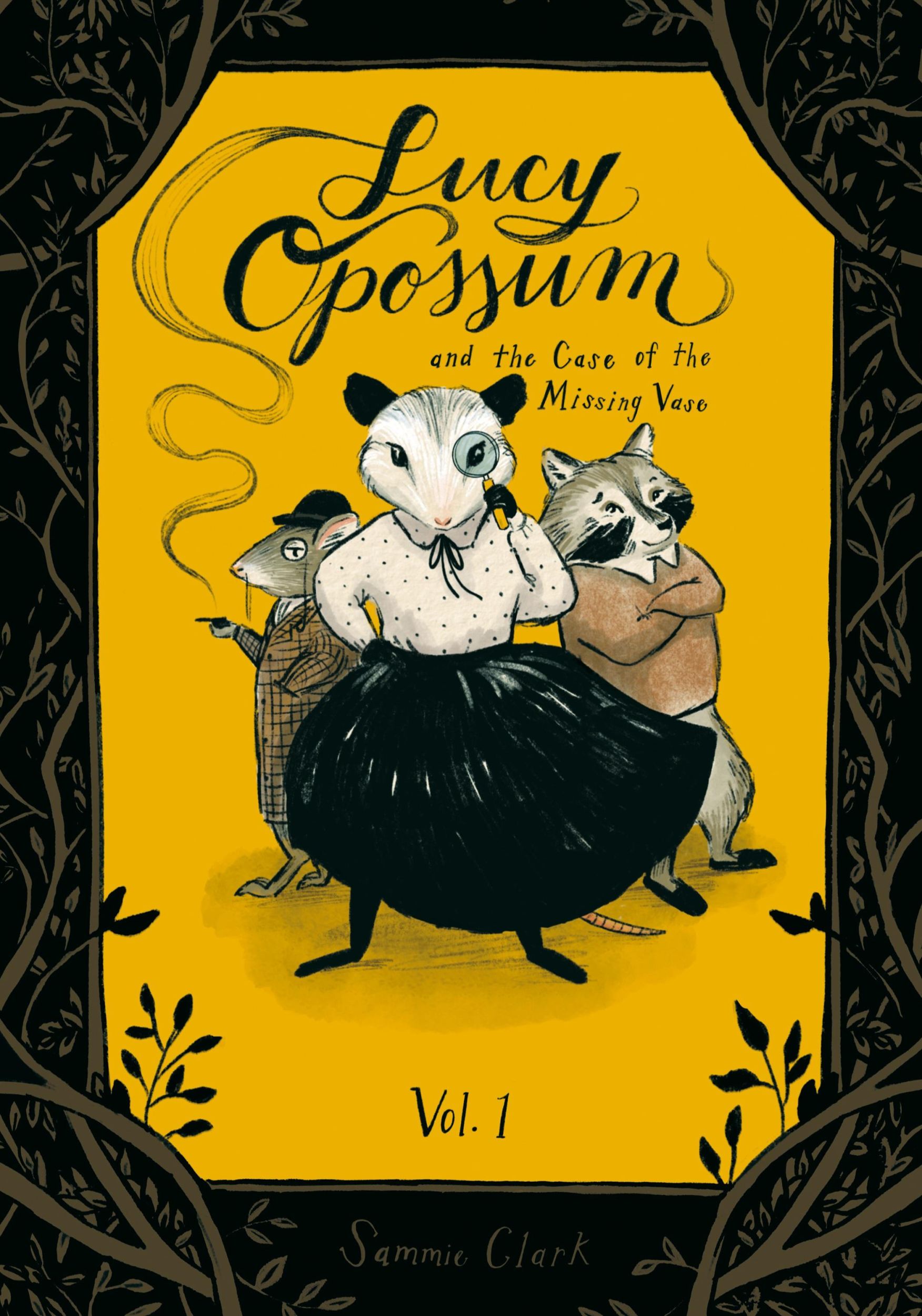 Cover: 9798218344856 | Lucy Opossum and the Case of the Missing Vase | Vol. 1 | Sammie Clark