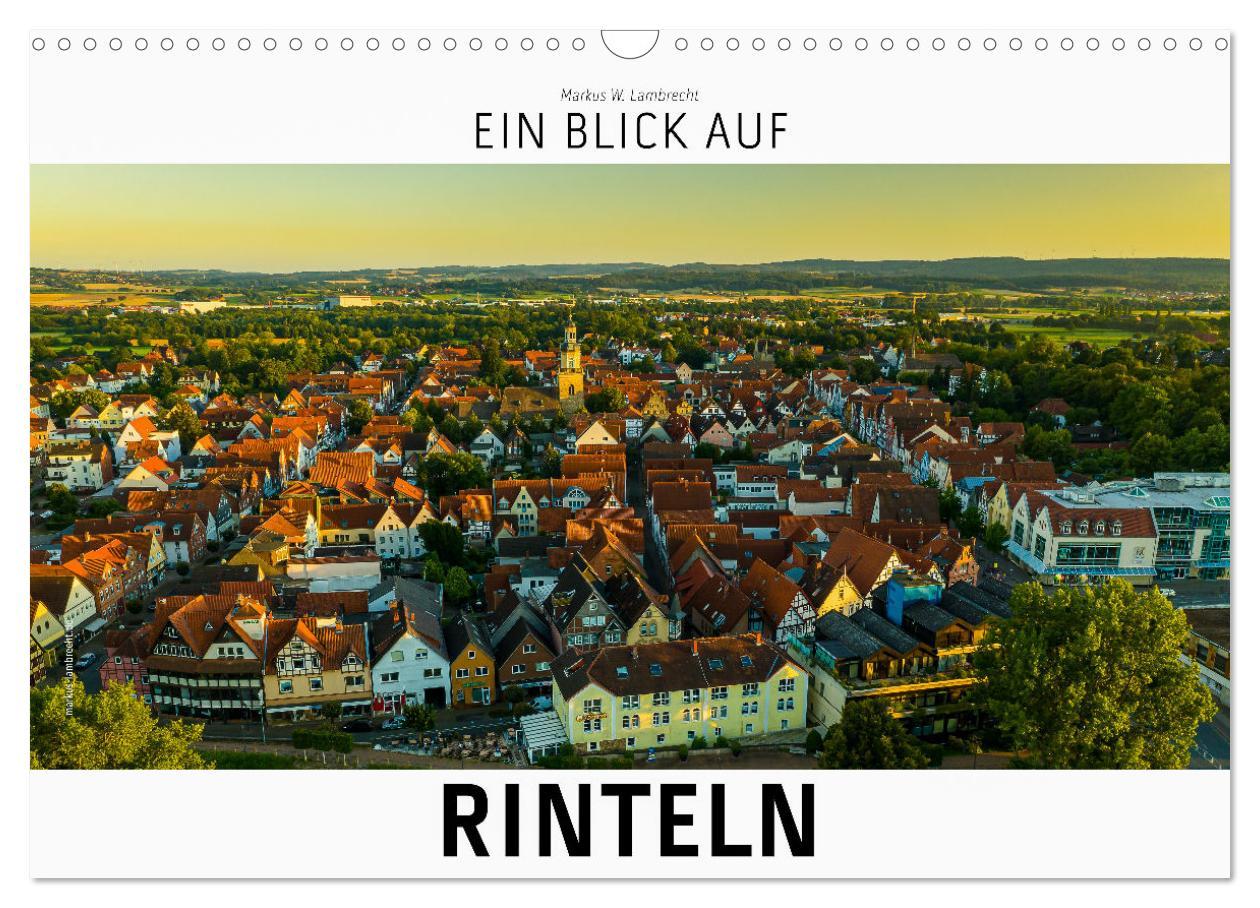 Cover: 9783383980695 | Ein Blick auf Rinteln (Wandkalender 2025 DIN A3 quer), CALVENDO...