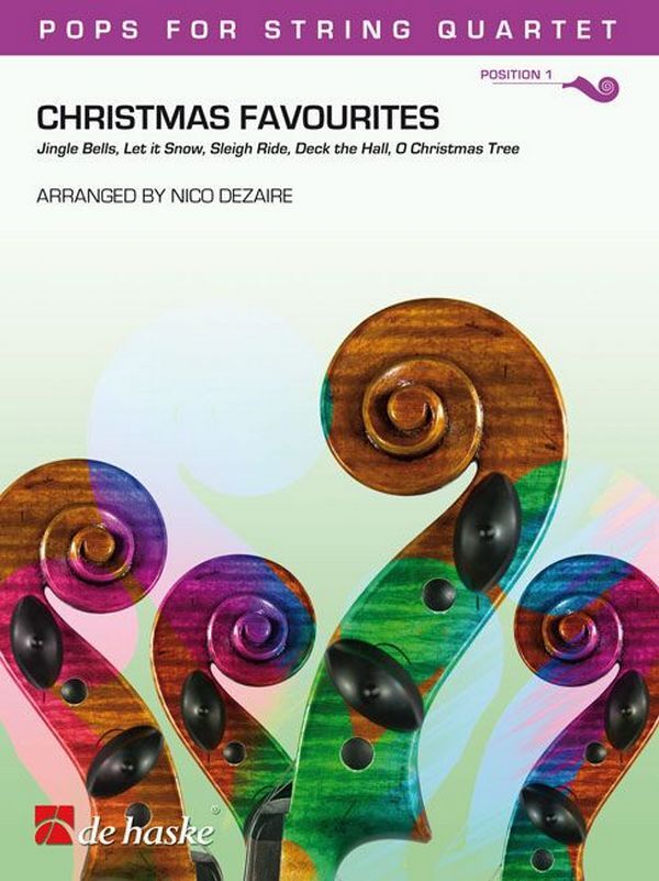 Cover: 9790035203156 | Christmas Favourites | De Haske Pops for String Quartet | 2011