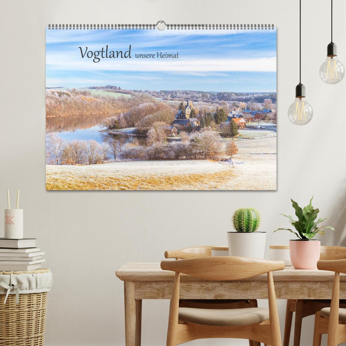 Bild: 9783435325597 | Vogtland - unsere Heimat (Wandkalender 2025 DIN A2 quer), CALVENDO...