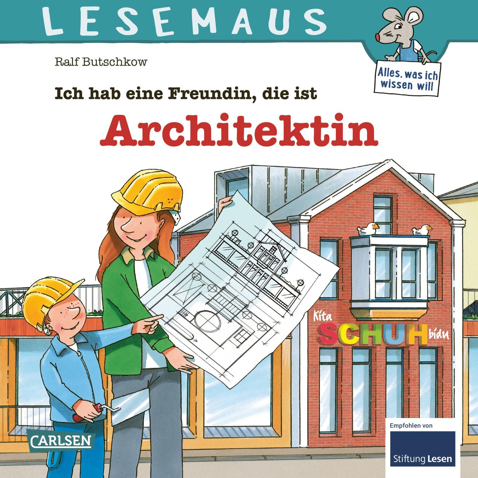 Cover: 9783551080073 | LESEMAUS 7: Ich hab eine Freundin, die ist Architektin | Butschkow