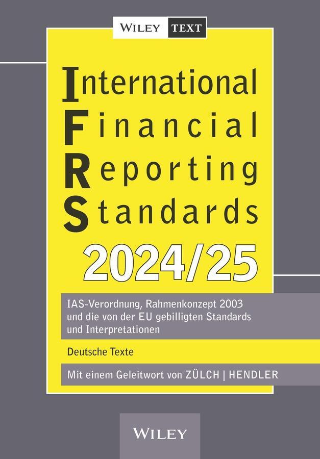 Cover: 9783527512034 | International Financial Reporting Standards (IFRS) 2024/2025 | Buch