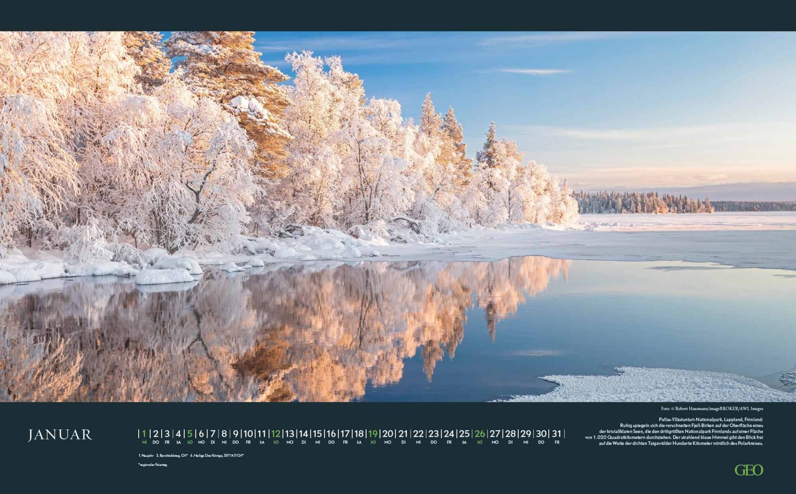 Bild: 4002725988812 | GEO - Sehnsuchtsorte 2025 Wandkalender, 58x36cm, Posterkalender mit...