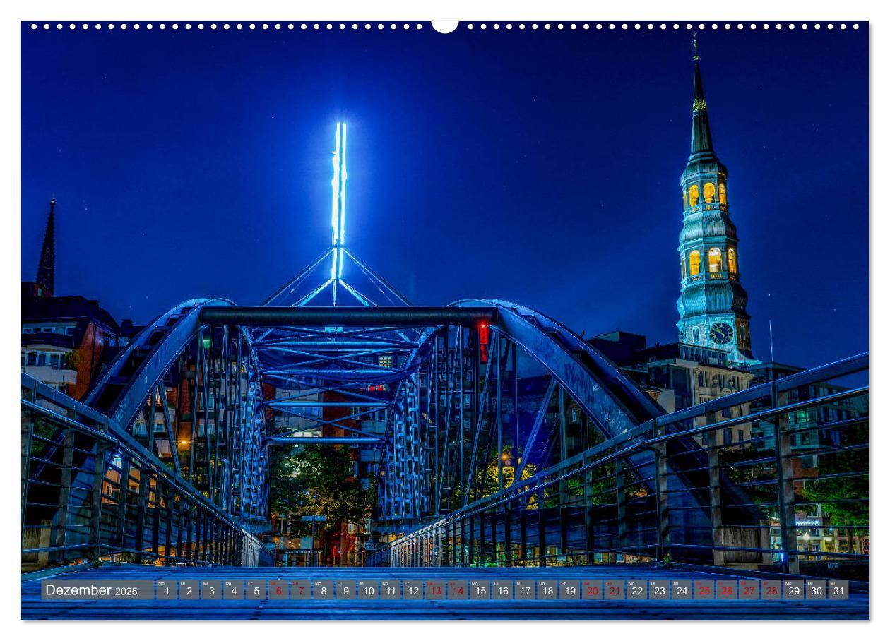 Bild: 9783435184538 | Hamburg City Vibes (Wandkalender 2025 DIN A2 quer), CALVENDO...