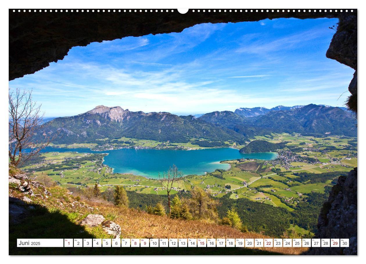 Bild: 9783435385591 | Der schöne Wolfgangsee im Salzkammergut (Wandkalender 2025 DIN A2...