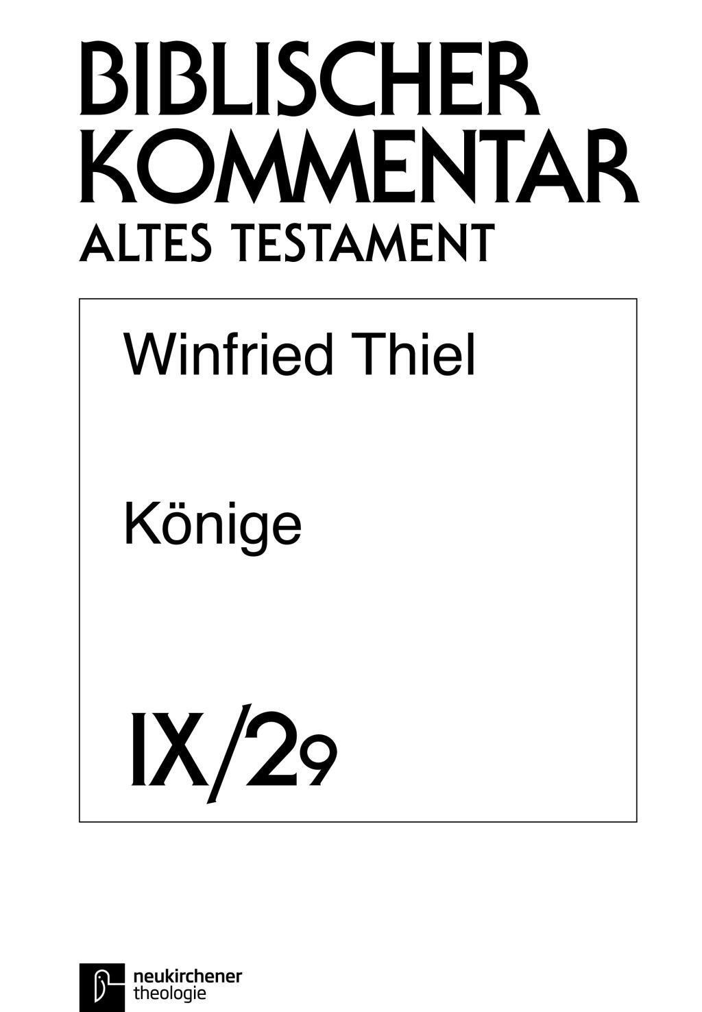 Cover: 9783788731380 | Könige | Winfried Thiel | Taschenbuch | 79 S. | Deutsch | 2018