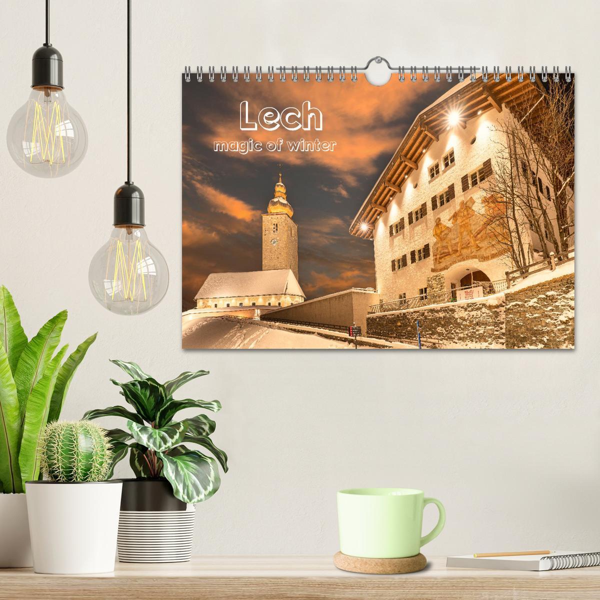 Bild: 9783435111275 | Lech magic of winter (Wandkalender 2025 DIN A4 quer), CALVENDO...