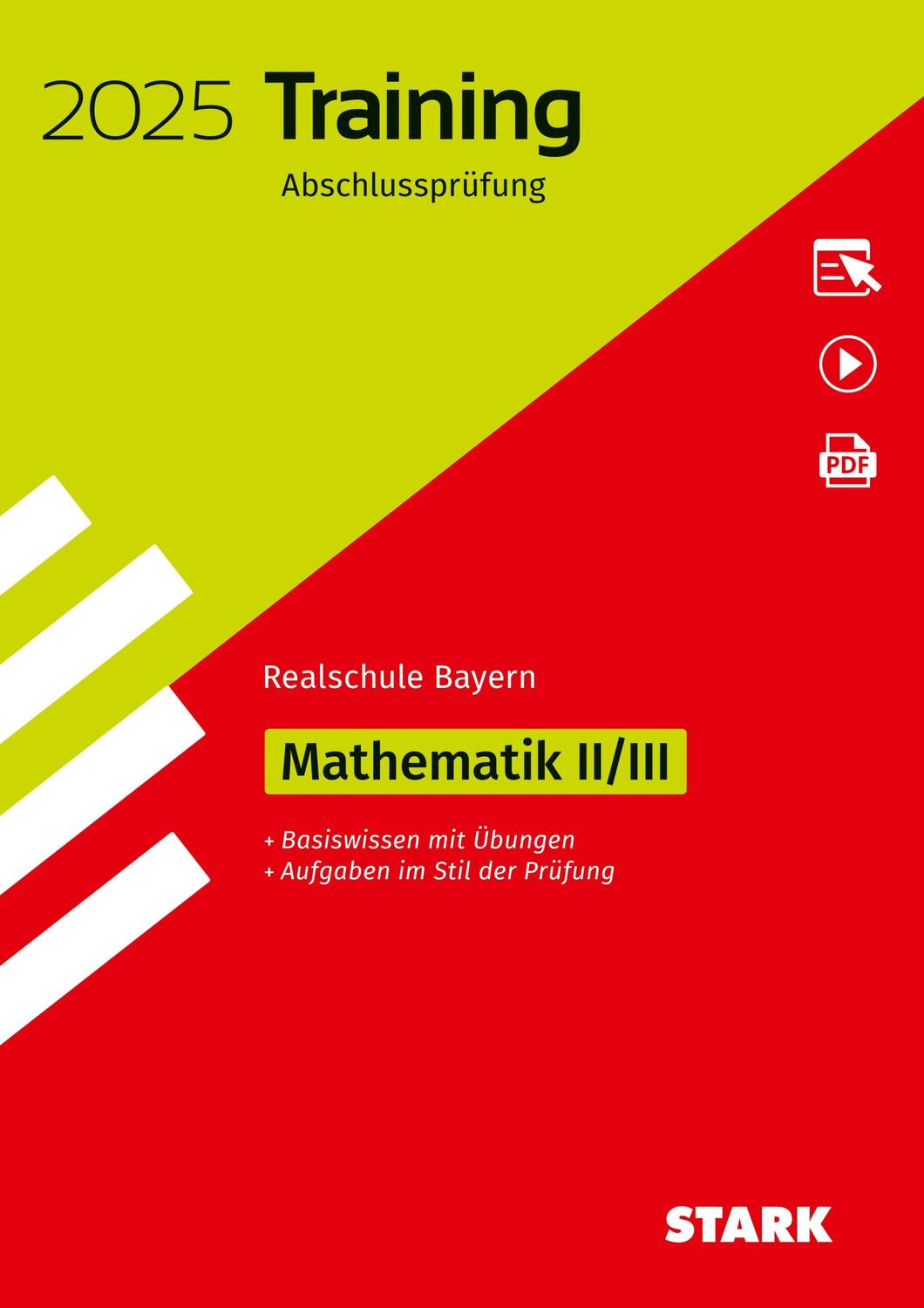 Cover: 9783849061500 | STARK Training Abschlussprüfung Realschule 2025 - Mathematik II/III...