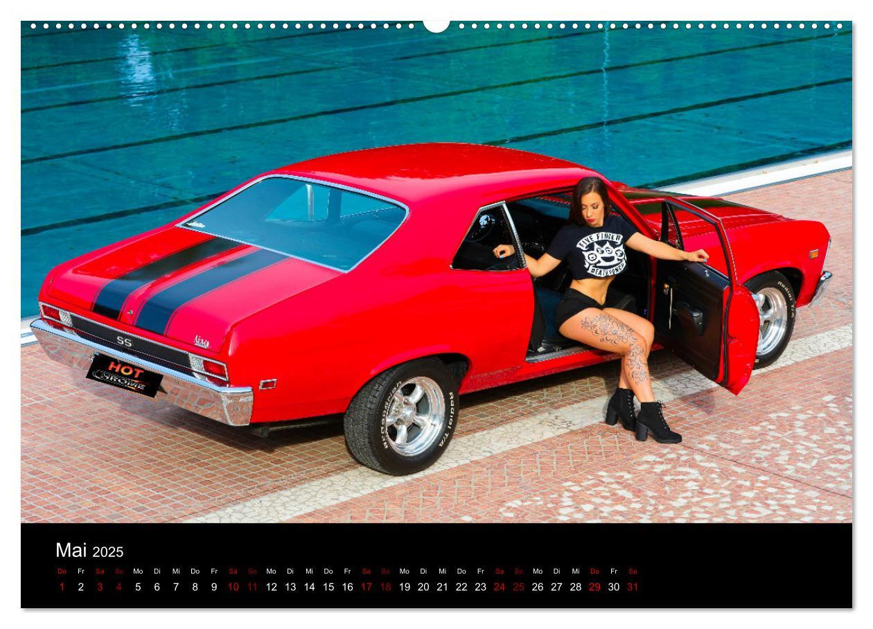 Bild: 9783383923593 | Hot Chrome US Automobile (Wandkalender 2025 DIN A2 quer), CALVENDO...