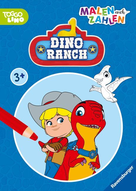 Cover: 9783473496884 | Dino Ranch: Malen nach Zahlen ab 3 | Boat Rocker Rights Inc | Buch