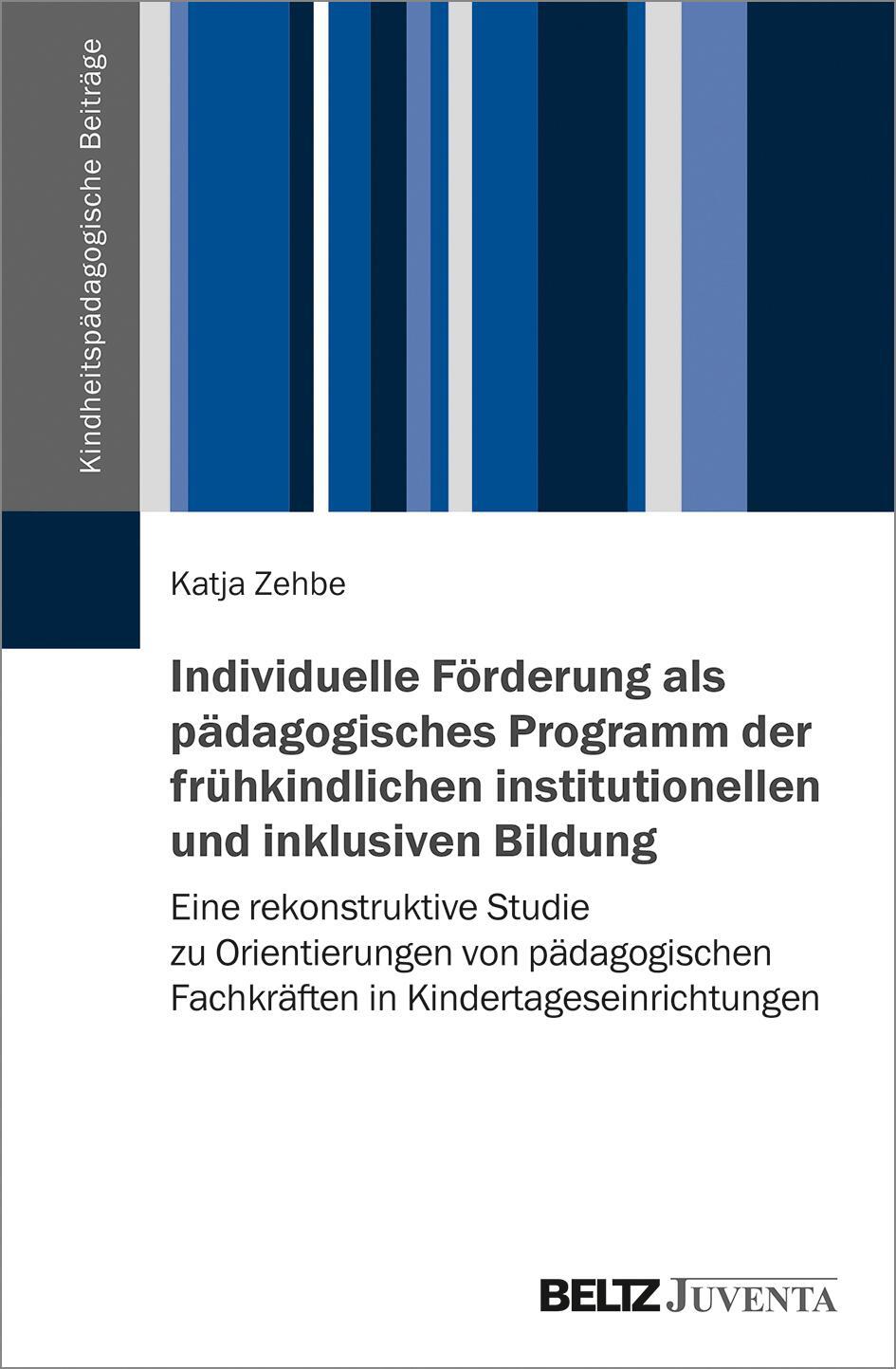 Cover: 9783779965190 | Individuelle Förderung als pädagogisches Programm der...