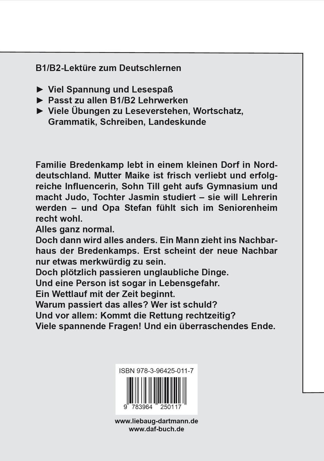 Rückseite: 9783964250117 | Ein Nachbar, Pralinen und andere Gefahren | Claudia Peter | Buch