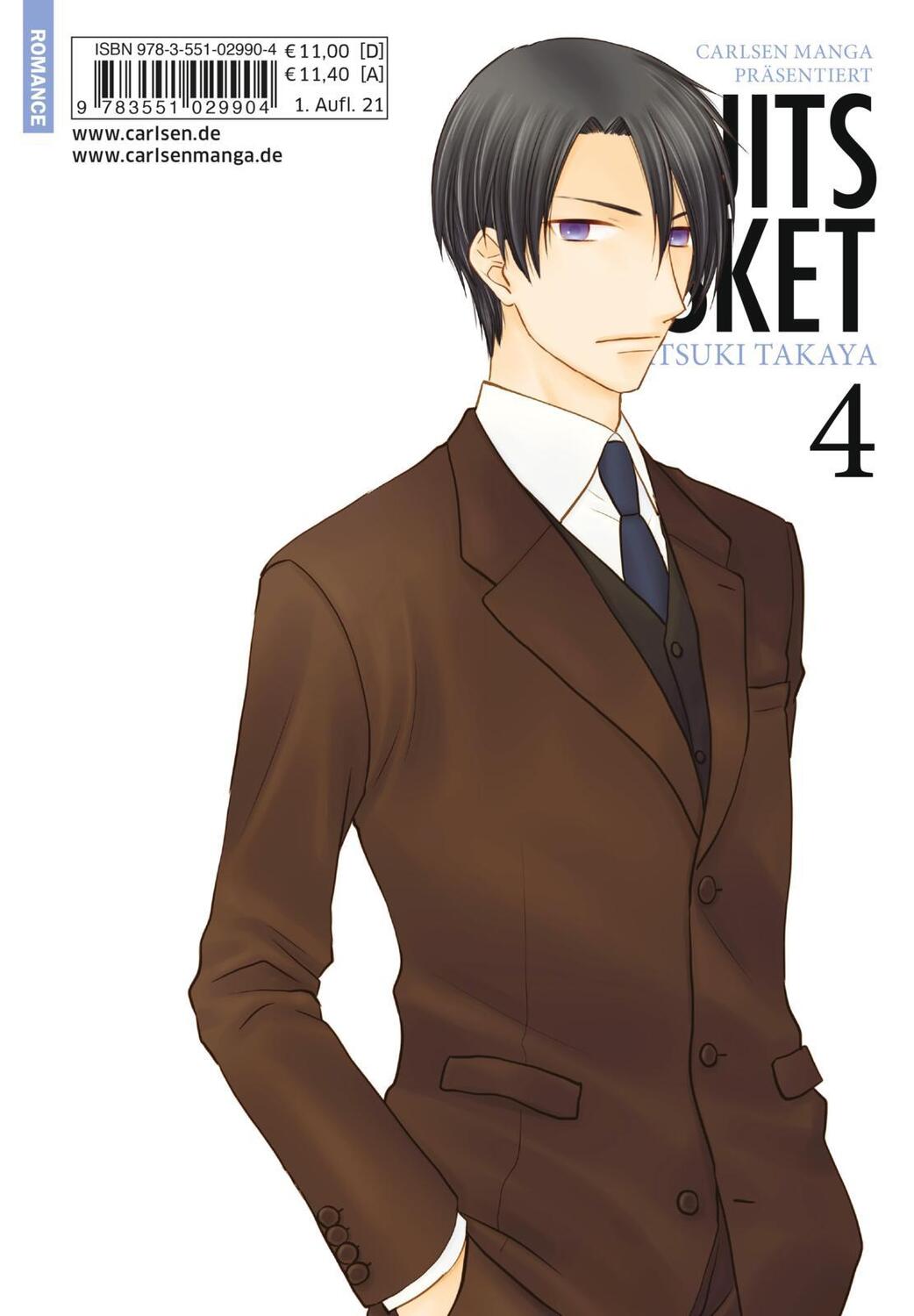 Rückseite: 9783551029904 | FRUITS BASKET Pearls 4 | Natsuki Takaya | Taschenbuch | 392 S. | 2021