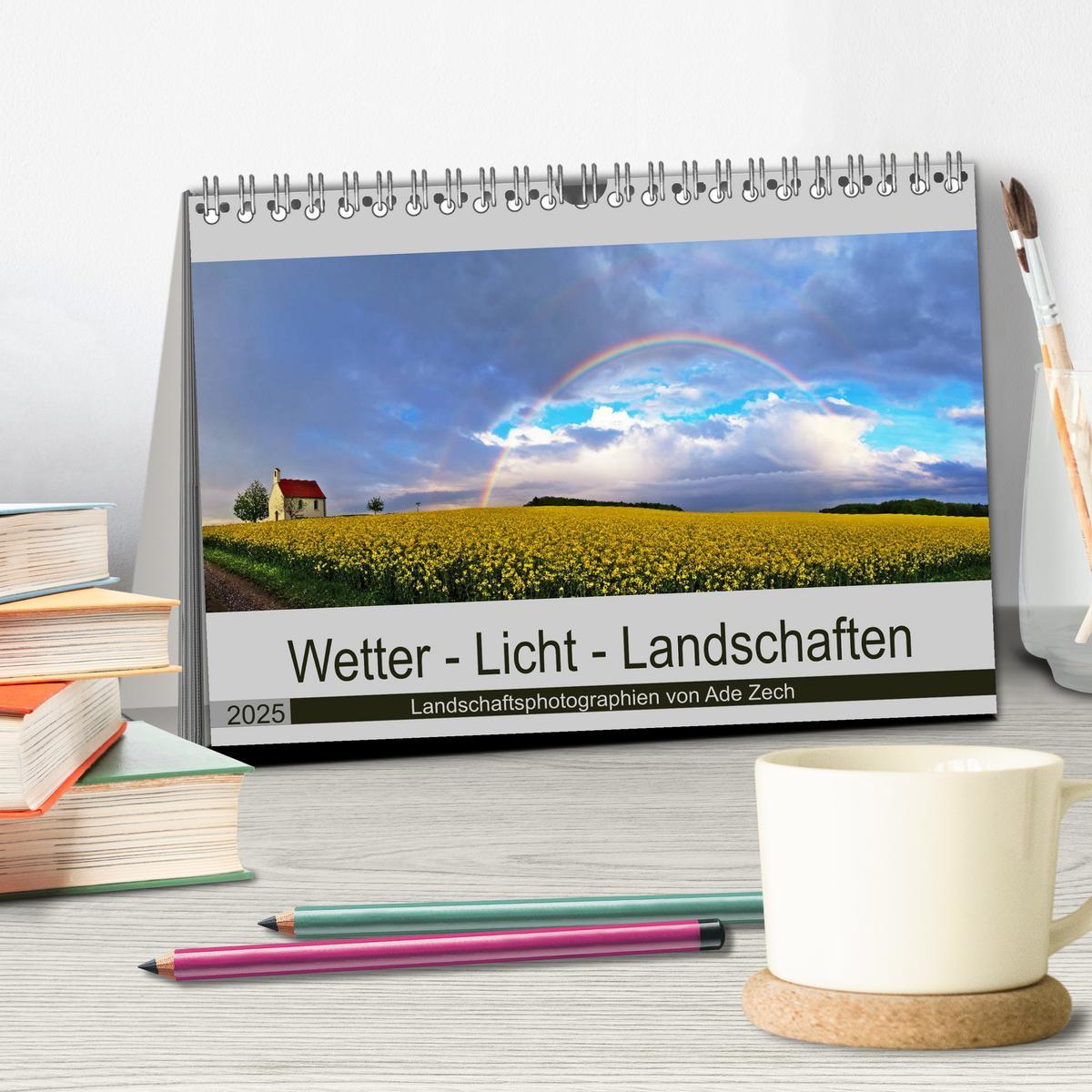 Bild: 9783435421282 | Wetter - Licht - Landschaften (Tischkalender 2025 DIN A5 quer),...