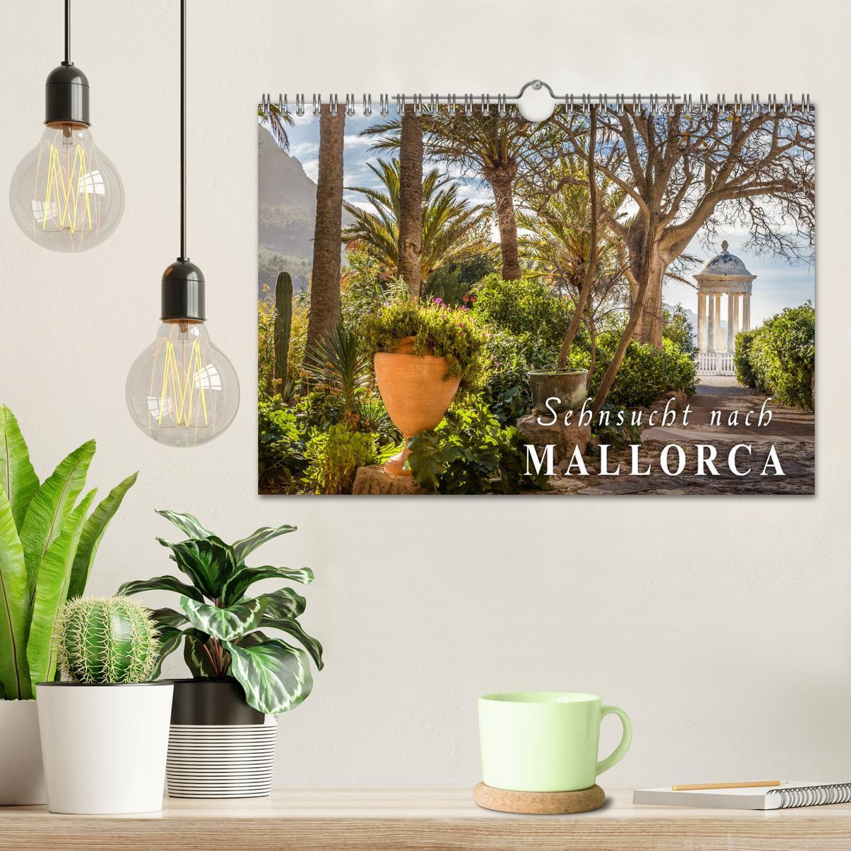 Bild: 9783435453689 | Sehnsucht nach Mallorca (Wandkalender 2025 DIN A4 quer), CALVENDO...