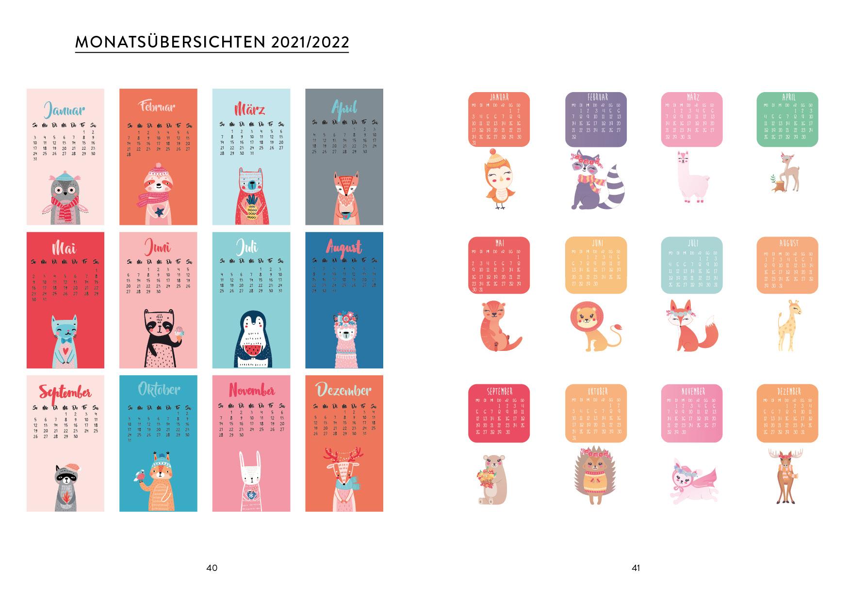 Bild: 9783745903324 | Bullet Journal Stickerbuch - Tiere: 600 Tiere aus aller Welt...