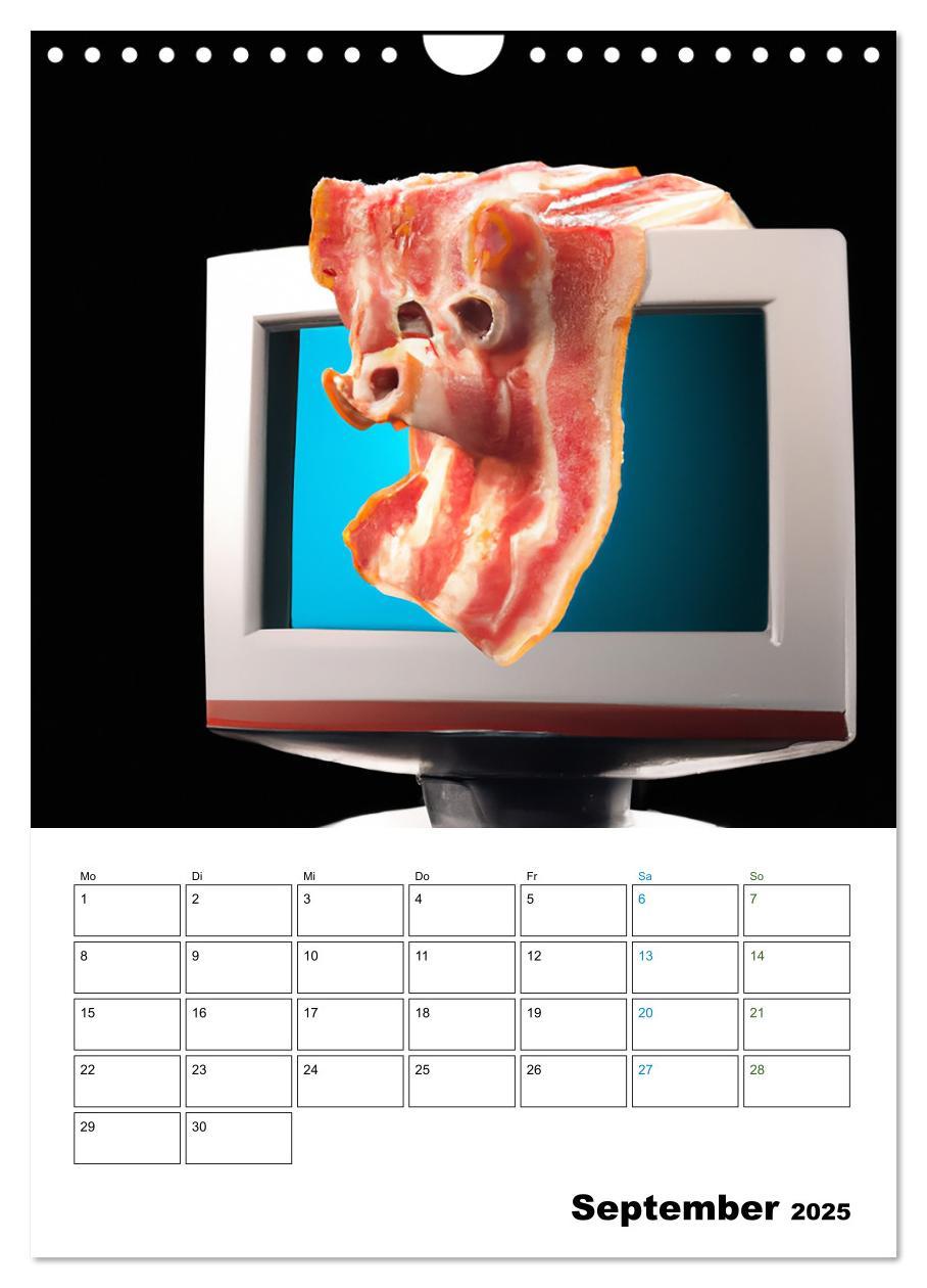 Bild: 9783435886111 | Bacon Kalender - Wir lieben Bacon (Wandkalender 2025 DIN A4 hoch),...