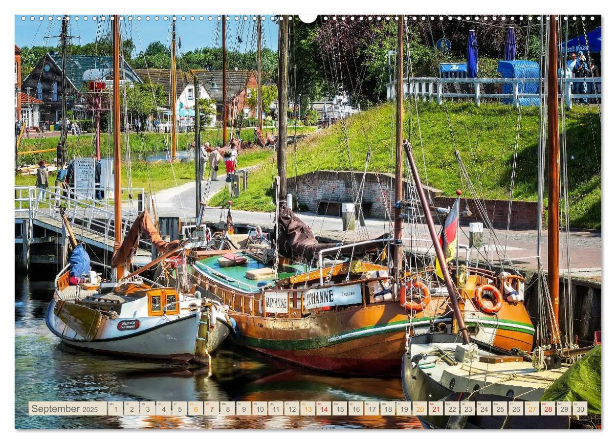 Bild: 9783435662210 | Ostfriesland - der alte Hafen Carolinensiel (Wandkalender 2025 DIN...