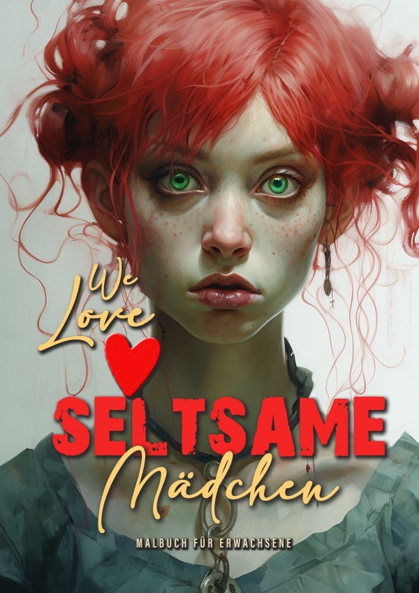 Cover: 9783758450525 | We love seltsame Mädchen Malbuch für Erwachsene | Publishing (u. a.)