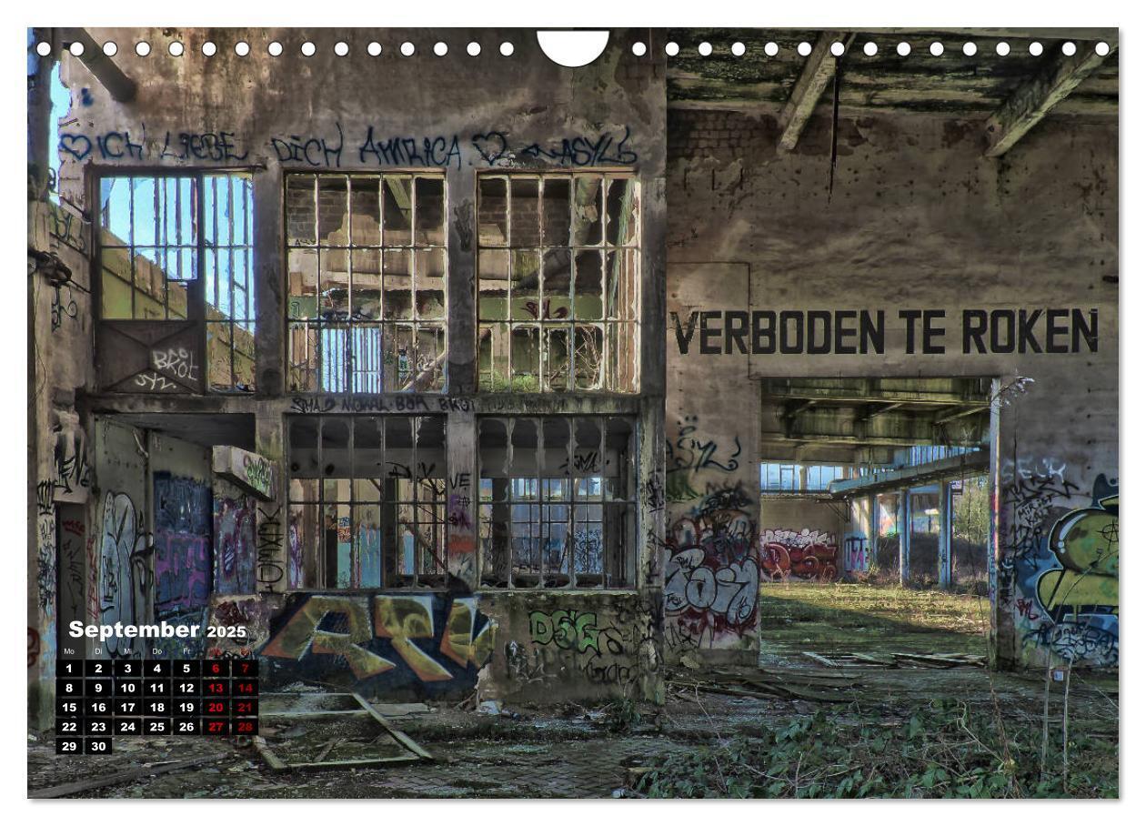 Bild: 9783435274970 | Verlassene Orte - Lost Places (Wandkalender 2025 DIN A4 quer),...