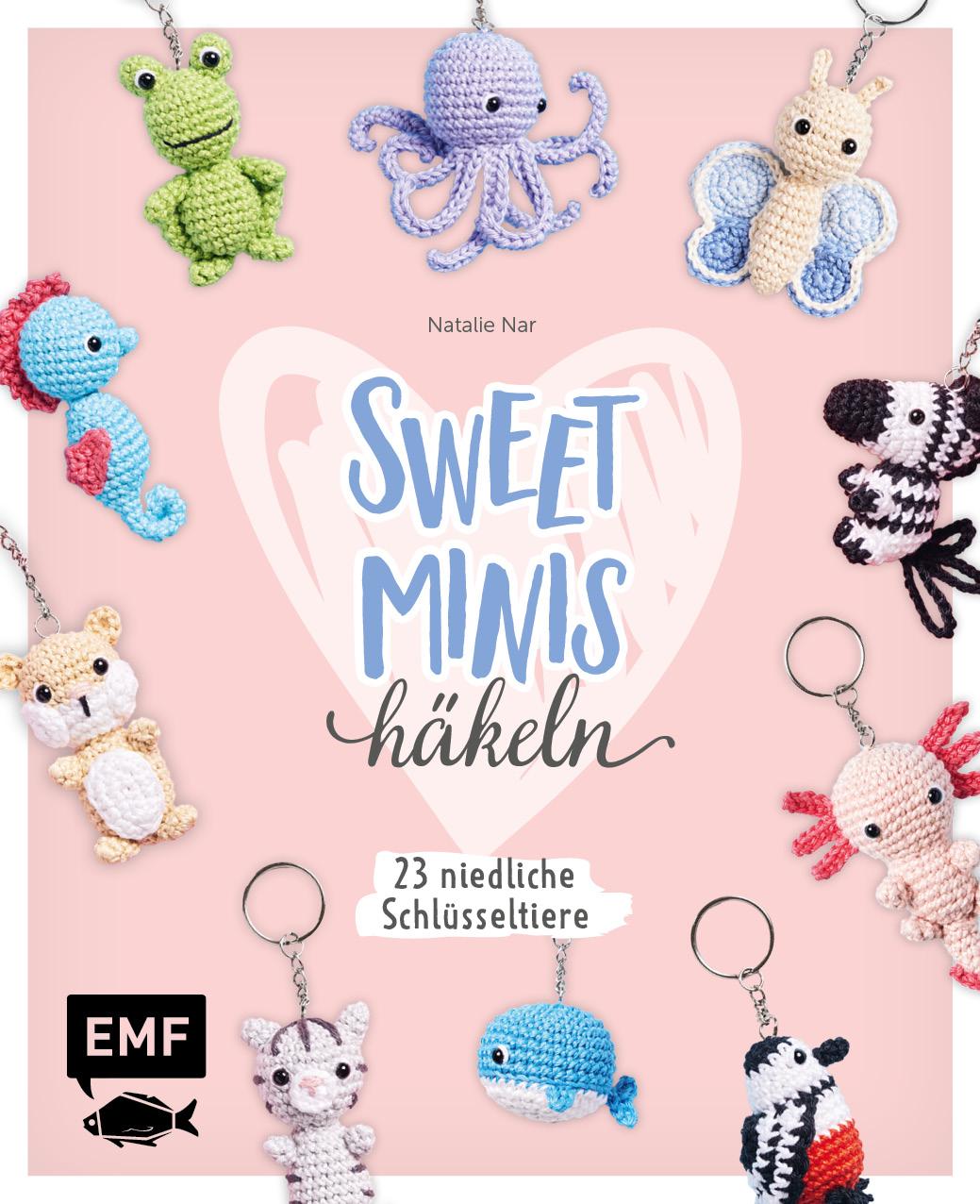 Cover: 9783745918021 | Sweet Minis häkeln - 23 niedliche Schlüsseltiere | Natalie Nar | Buch