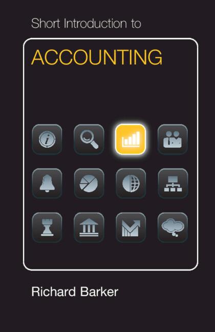 Cover: 9781107610118 | Short Introduction to Accounting (Dollar edition) | Richard Barker