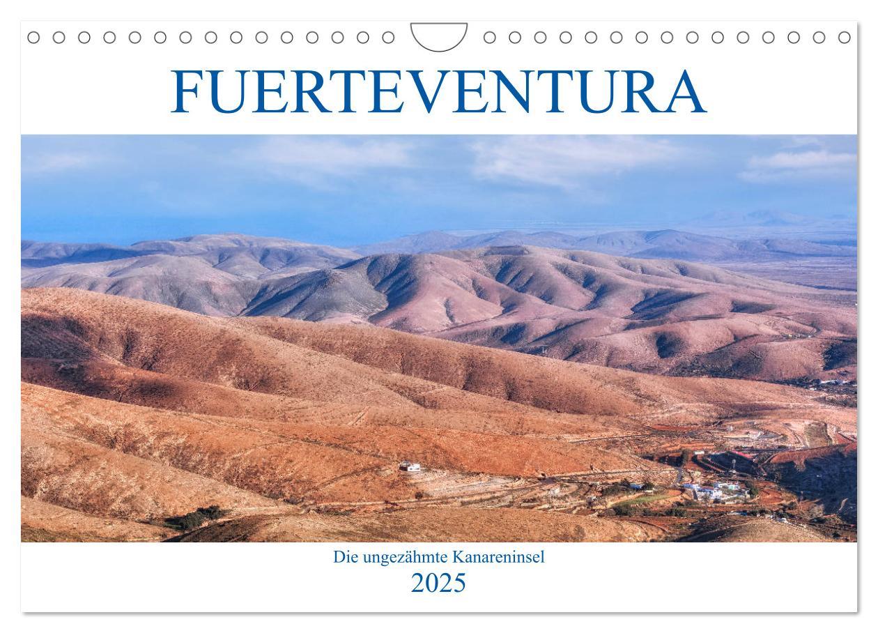 Cover: 9783435383641 | Fuerteventura, die ungezähmte Kanareninsel (Wandkalender 2025 DIN...