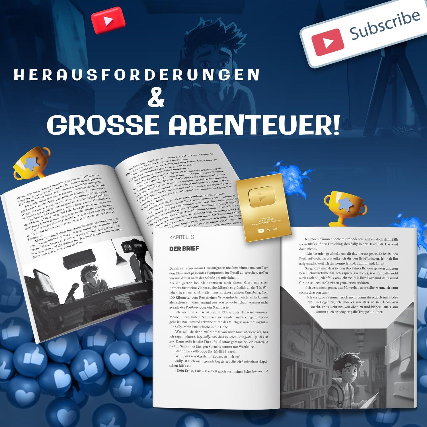 Bild: 9783968901688 | Auf der Jagd nach dem goldenen Play Button | LukasBS | LukasBS | Buch