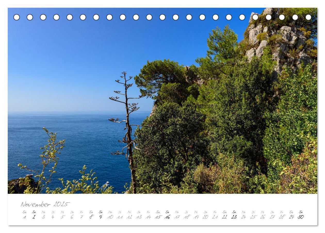 Bild: 9783435210527 | Capri, Insel der Sehnsucht (Tischkalender 2025 DIN A5 quer),...