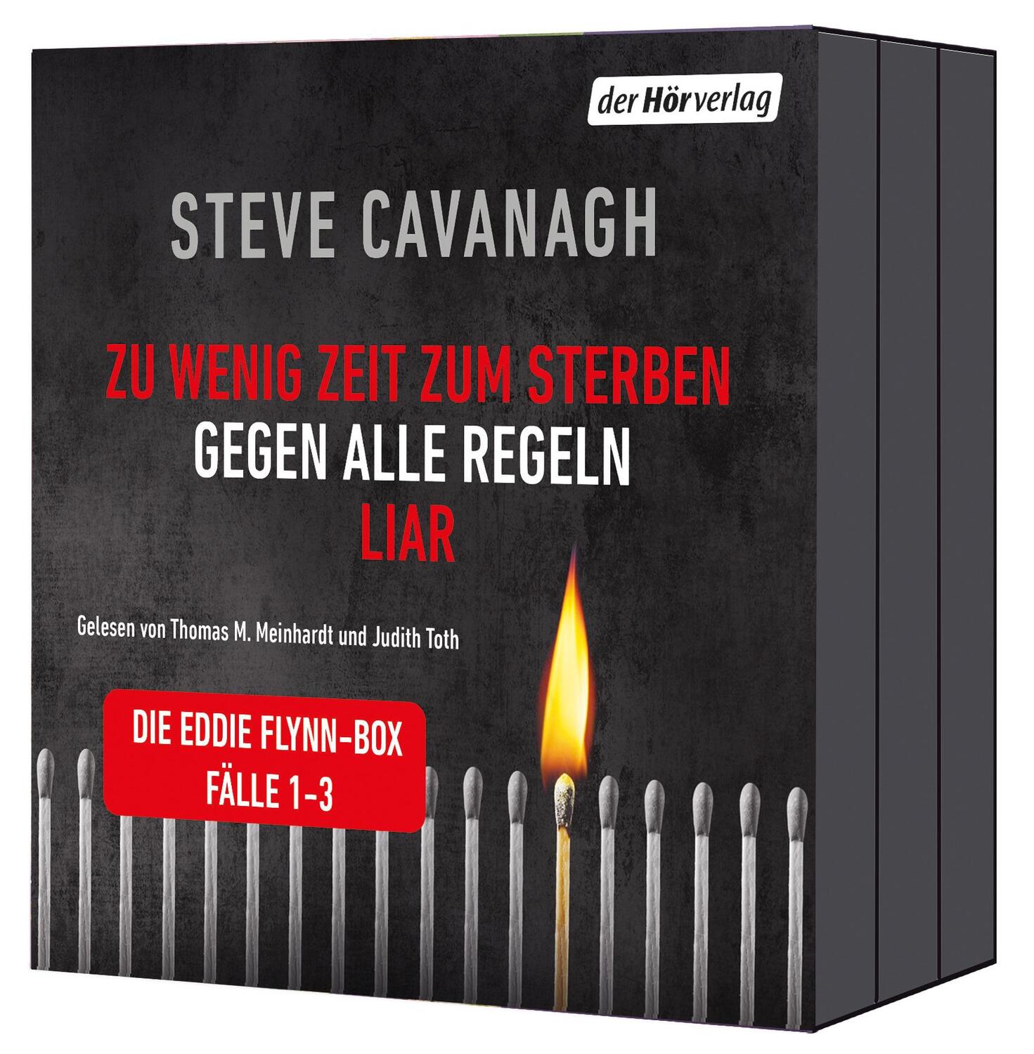 Cover: 9783844549089 | Die Eddie-Flynn-Box. Fälle 1-3 | Steve Cavanagh | MP3 | 5 Audio-CDs