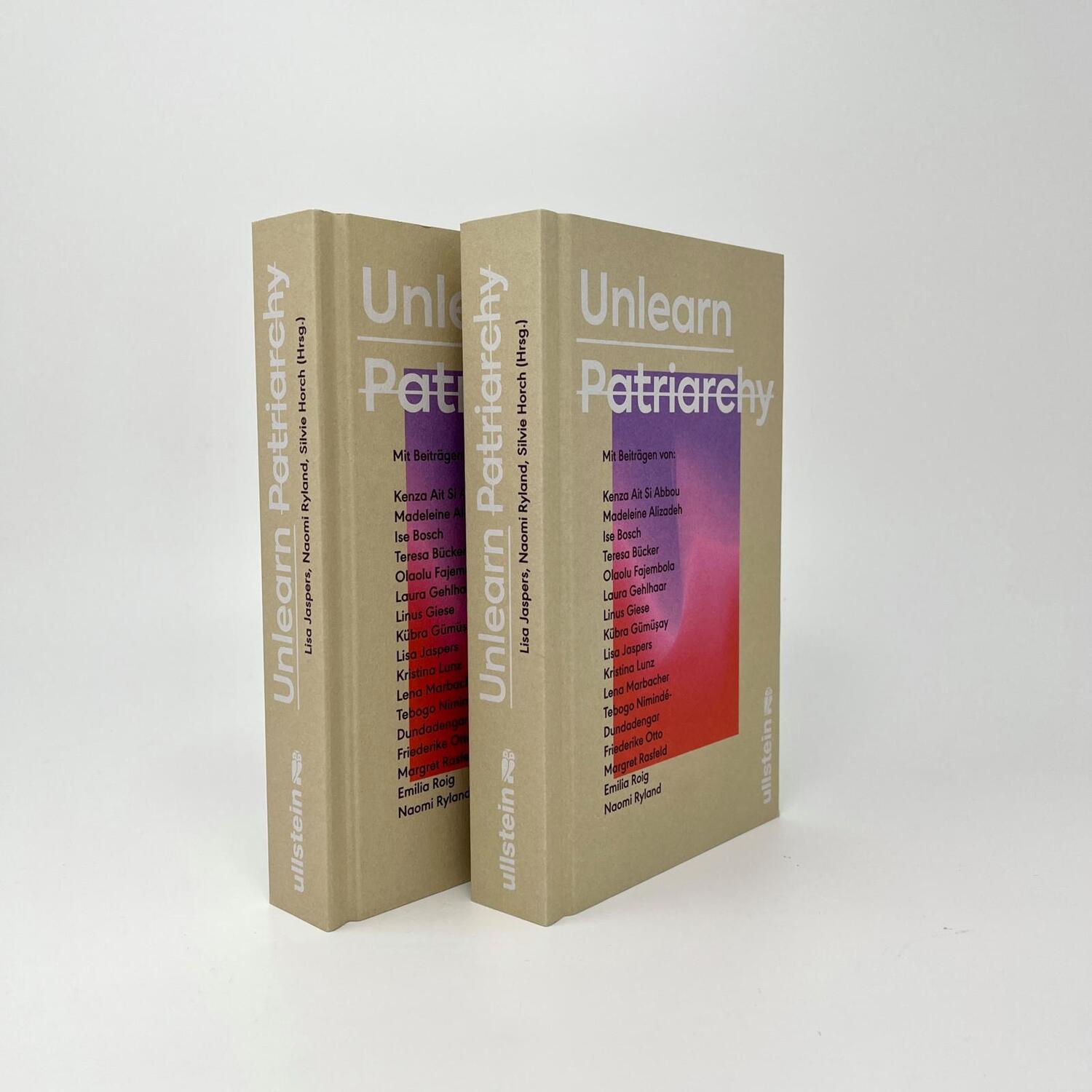 Bild: 9783550202193 | Unlearn Patriarchy | Lisa Jaspers (u. a.) | Buch | 320 S. | Deutsch