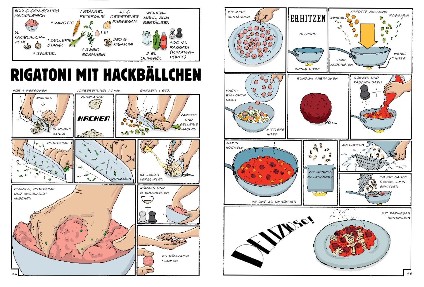 Bild: 9783944297132 | Schnippel! Brutzel! Mmmh... | Adriano Rampazzo | Taschenbuch | 104 S.