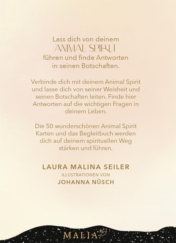 Bild: 9783949822087 | Spirituelle Botschaften von deinem Animal Spirit | Laura Malina Seiler