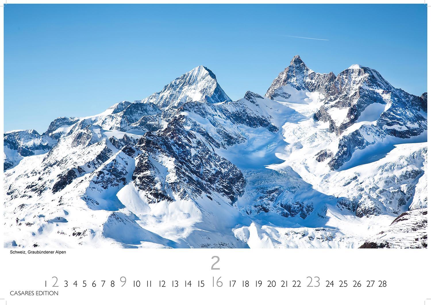 Bild: 9781835241622 | Alpen 2025 L 35x50cm | Kalender | 14 S. | Deutsch | 2025