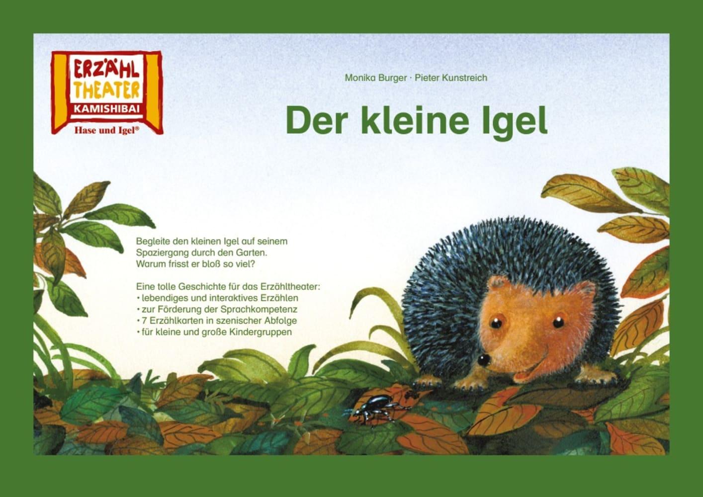 Cover: 4260505830137 | Kamishibai: Der kleine Igel | 7 Bildkarten für das Erzähltheater | Box