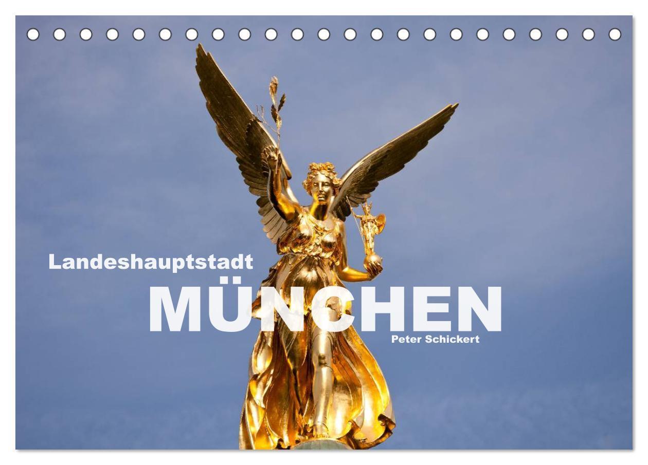 Cover: 9783435702930 | Landeshauptstadt München (Tischkalender 2025 DIN A5 quer), CALVENDO...