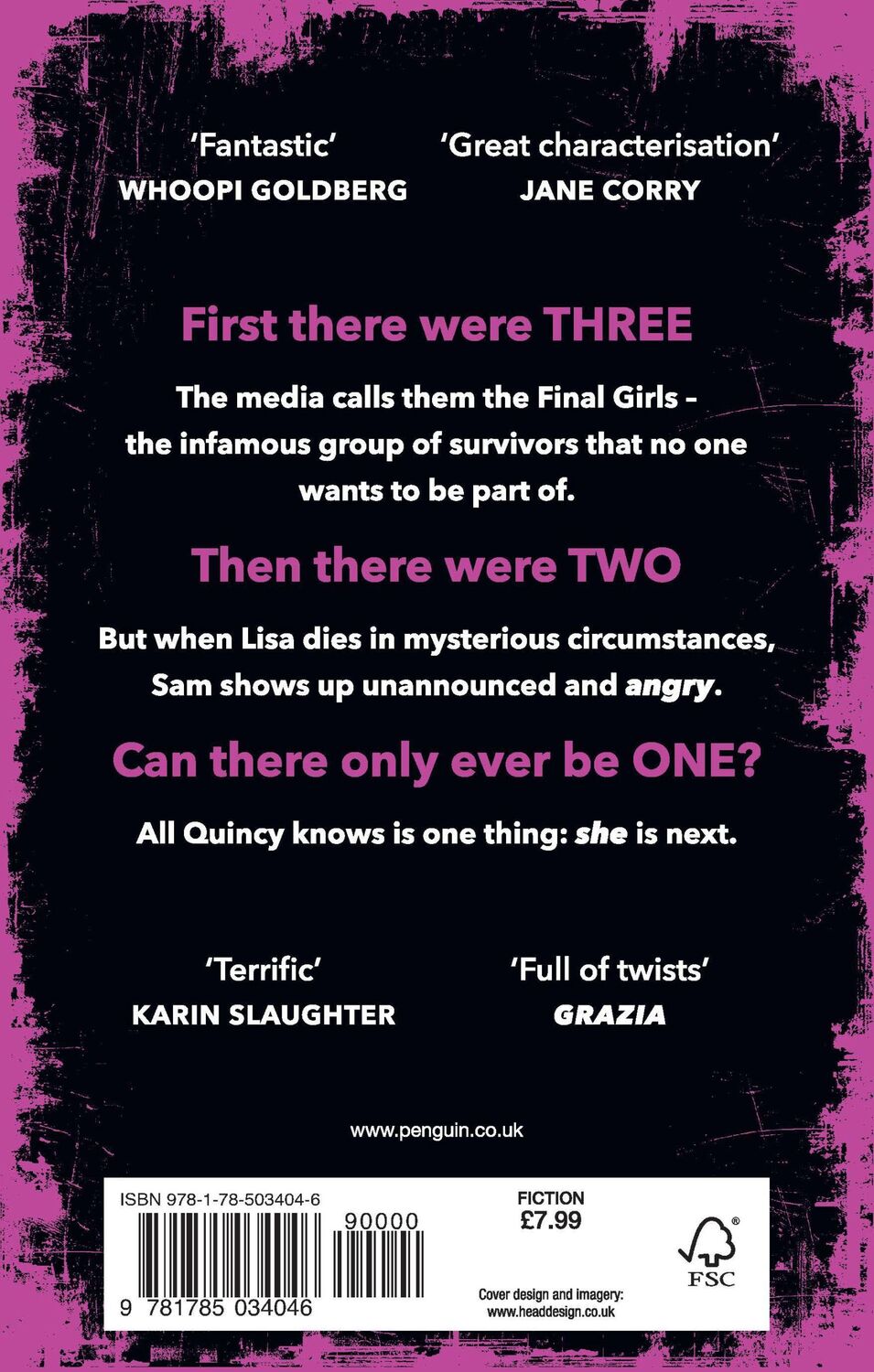 Rückseite: 9781785034046 | Final Girls | Riley Sager | Taschenbuch | 342 S. | Englisch | 2017