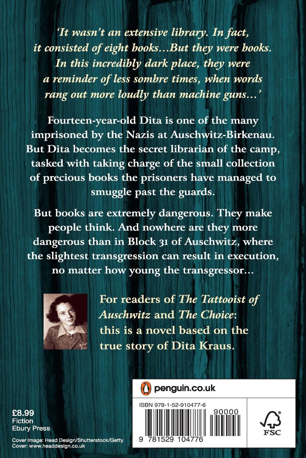 Rückseite: 9781529104776 | The Librarian of Auschwitz | Antonio Iturbe | Taschenbuch | 432 S.