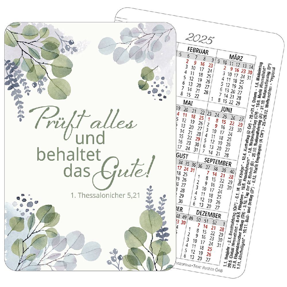 Cover: 9783754851258 | Spielkartenkalender für Kinder | Jahreslosung 2025 | Kalender | 2025