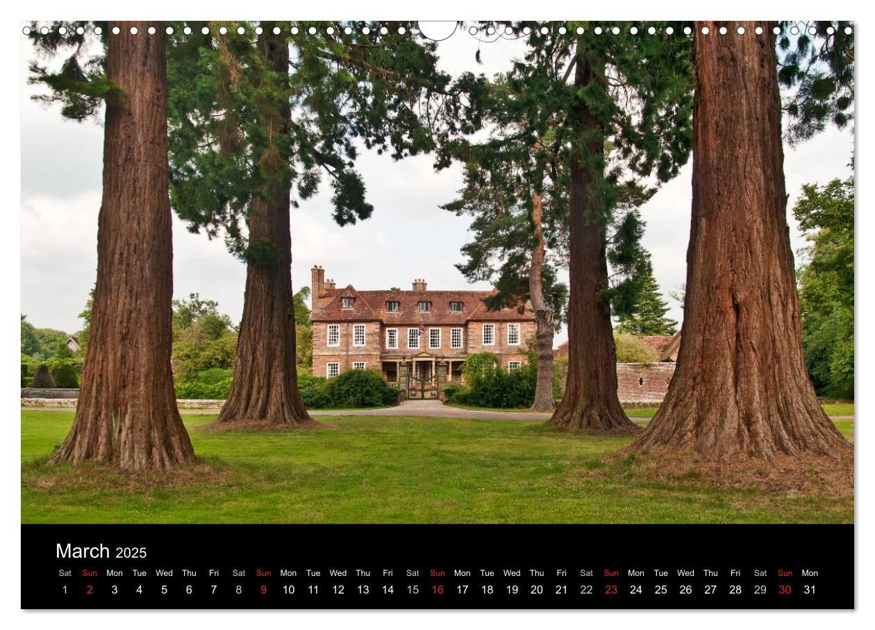 Bild: 9781325964741 | The Lovely Gardens of South England (Wall Calendar 2025 DIN A3...