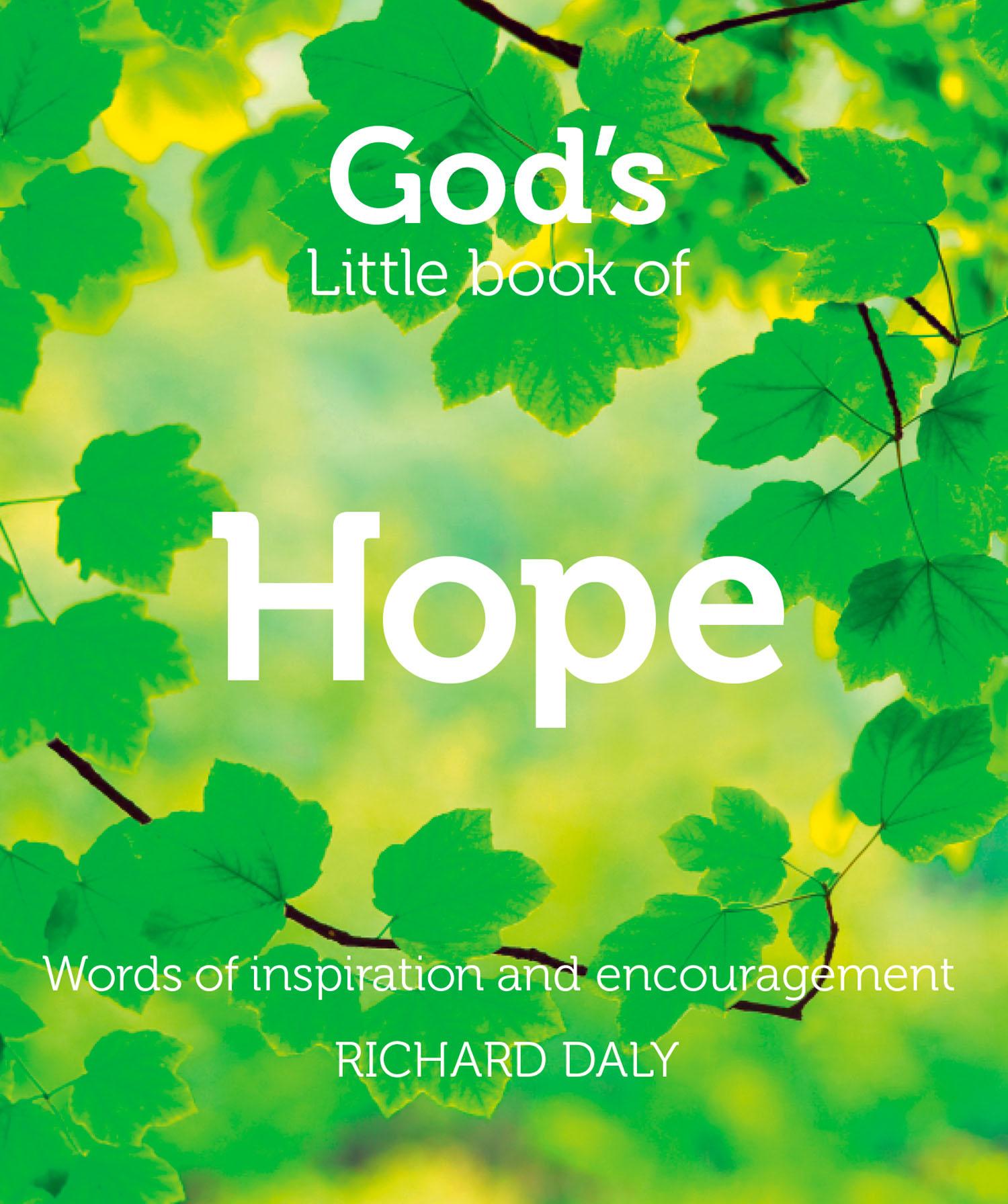 Cover: 9780007528356 | God's Little Book of Hope | Words of Inspiration and Encouragement