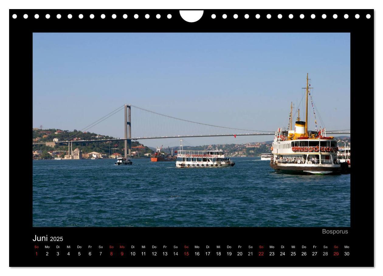 Bild: 9783435833764 | Istanbul (Wandkalender 2025 DIN A4 quer), CALVENDO Monatskalender