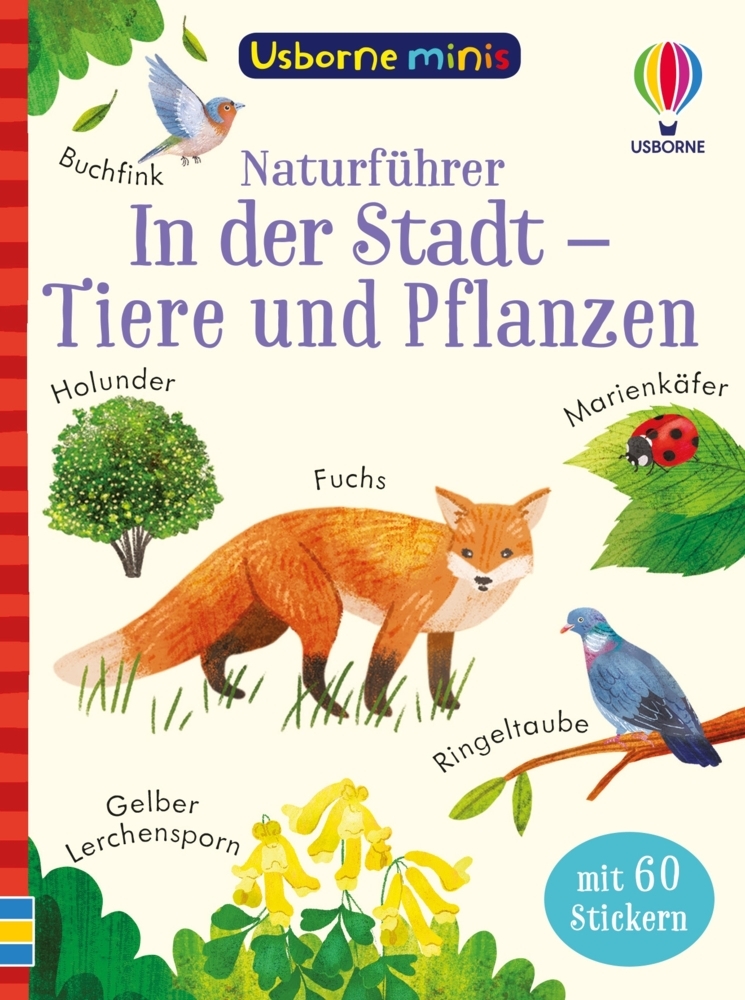 Cover: 9781035701636 | Usborne Minis Naturführer: In der Stadt - Tiere und Pflanzen | Nolan