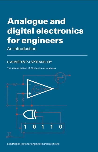 Cover: 9780521319102 | Analogue and Digital Electronics for Engineers | An Introduction