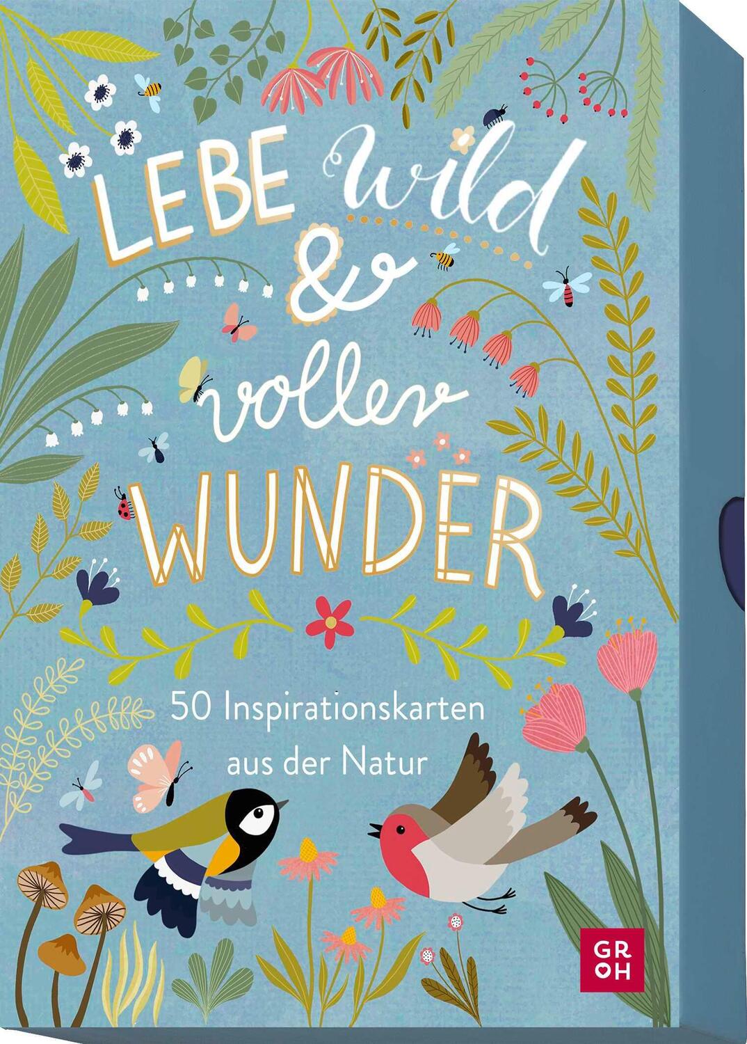 Cover: 4036442010037 | Lebe wild und voller Wunder - 50 Inspirationskarten aus der Natur